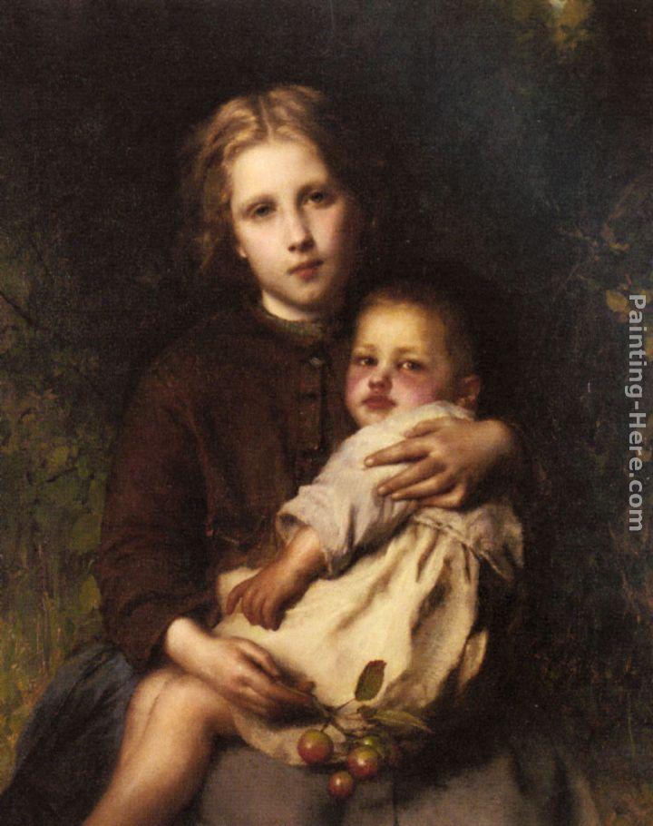 Etienne Adolphe Piot Sisterly Love
